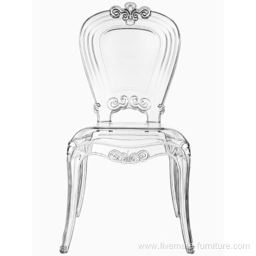 classic wedding party hot sale clear tiffany chair